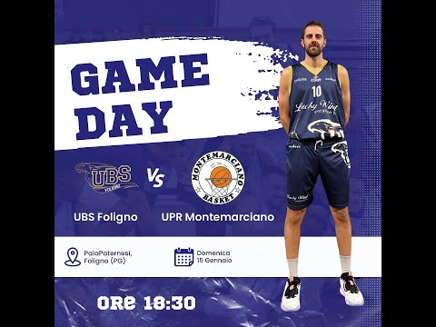15^ giornata campionato serie C Gold: UBS Foligno - UPR Montemarciano