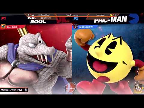 AOTM4 Losers Quarters - Ben Gold(K. Rool) vs Becchino(Pac-Man)