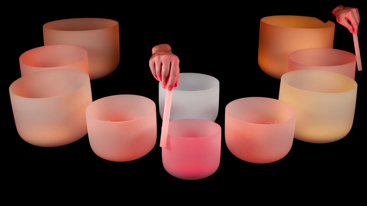 Crystal Bowls for Deep Sleep 🌀 Healing Sound Waves 432 Hz