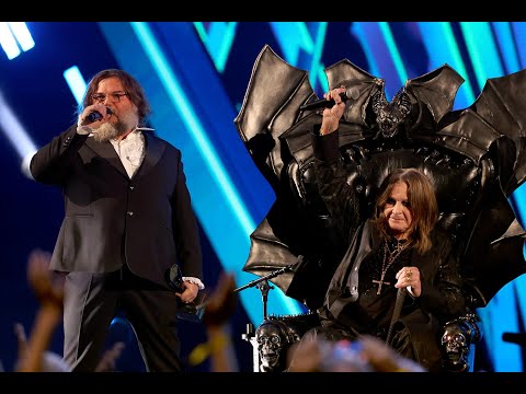 Jack Black Inducts Ozzy Osbourne as a solo artist | 2024 Induction Ceremony