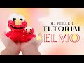 Elmo 3D Perler Tutorial Sesame Street Character