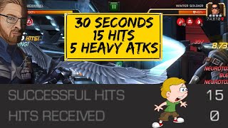 30 Second 15 Hit Winter Soldier Solo! No Boosts!