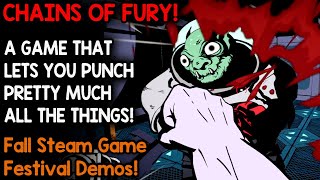 ULTRA-PUNCH ALL THE THINGS! WALLS INCLUDED! | Chains of Fury (Alpha Demo Gameplay)