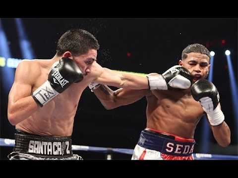 Leo Santa Cruz vs Cesar Seda Boxing Fight Highlights | WBC Championship