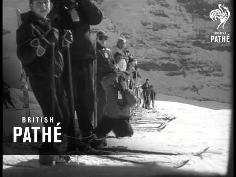 Skiing - Lauberhornrennen In Grindenwald And Wengen (1961)