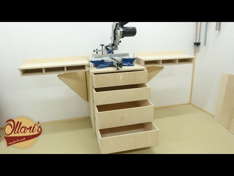 The Ultimate Mobile Miter Saw Station