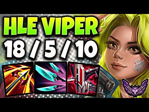 Zeri vs Nilah ADC [ HLE Viper ] Lol Korea Master Patch 13.1 ✅