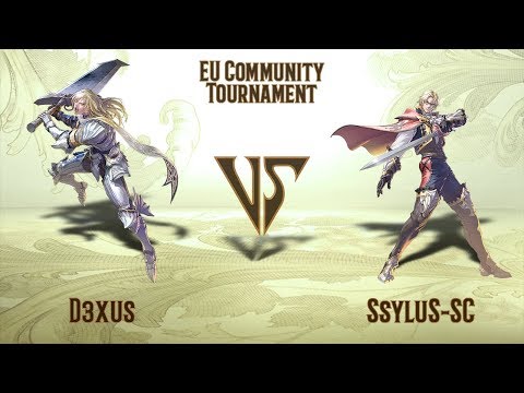 D3xus (Siegfried) VS SsyluS-SC (Raphael) - EU Community Tournament (08.12.2019)