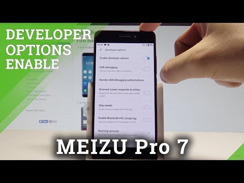 How to Enable Developer Options on MEIZU Pro 7 - Allow USB Debugging |HardReset.Info