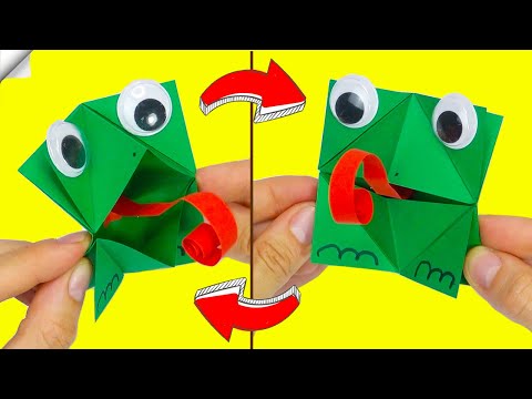 Crazy Frog Moving paper TOYS Easy paper crafts