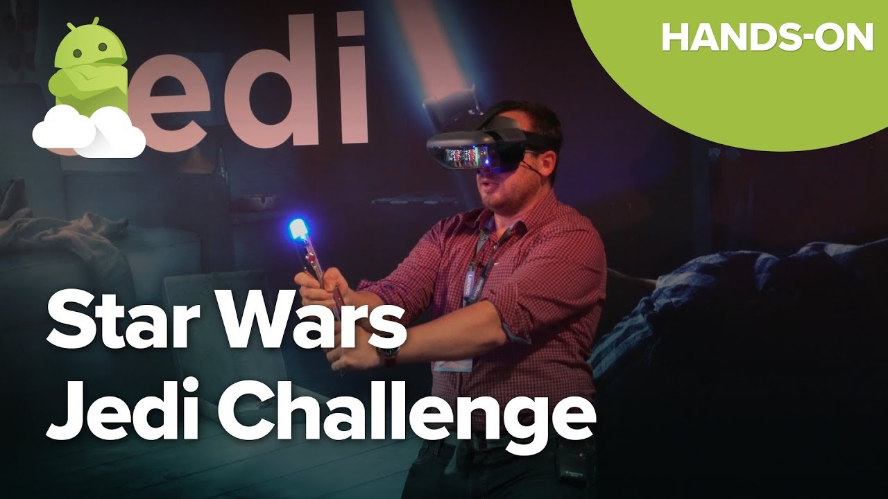 Star Wars Jedi Challenge hands-on from IFA 2017 - YouTube