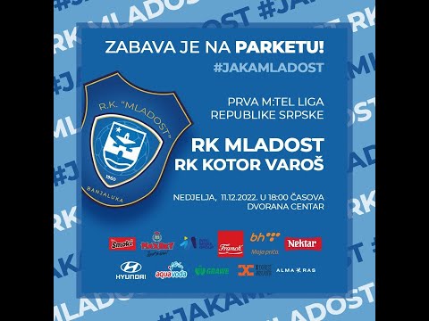 RK Mladost vs RK Kotor Varoš M:tel prva liga RS 11.kolo sezona 2022/23