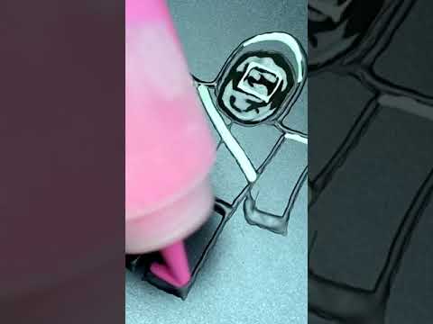 Squid Game Pink Soldiers Pancake Art