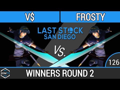 LSSD 126 - TMG | V$ (Marth) vs. GS | frosty (Marth/Mewtwo) - SSBM WR2 - Smash Melee