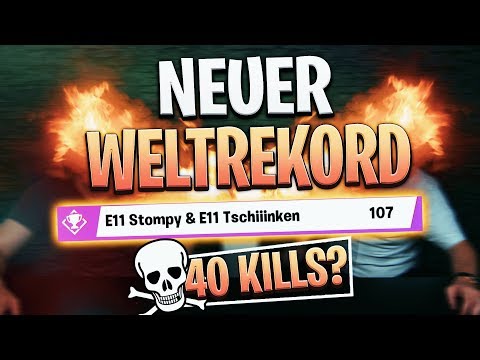 😲😱 New WORLD RECORD by STOMPY & TSCHINKEN | 40-shot bomb in the World Cup Qualifier? | Fortnite B...