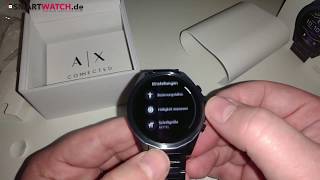 Armani Exchange Connected Touchscreen Smartwatch.de -  Unboxing [DEUTSCH]