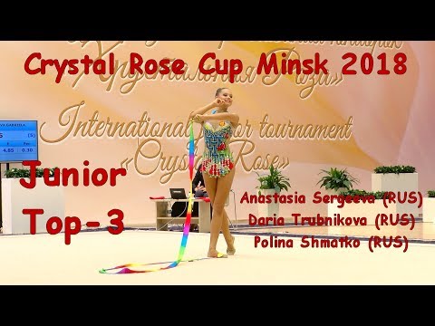 Crystal Rose Cup Minsk 2018 - Junior Top 3