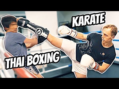 Karate vs. Muay Thai (FIGHT)