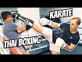 Muay Thai LEGEND Destroys Karate Black Belt In SECONDS