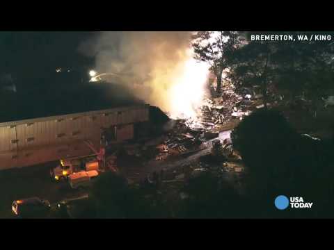 Motel 6 explosion injures one, throws  firefighters