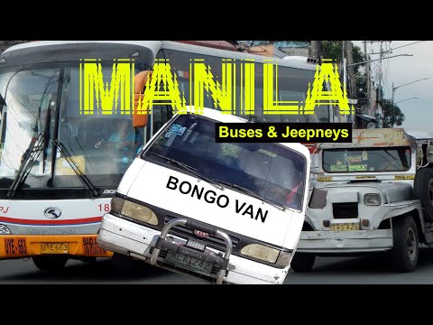 SRF325: MOTORCADING MANILA BUSES AND JEEPNEYS