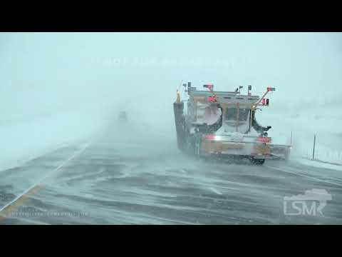 12-14-2022 Whitewood, SD - Whiteout Driver POV on I-90
