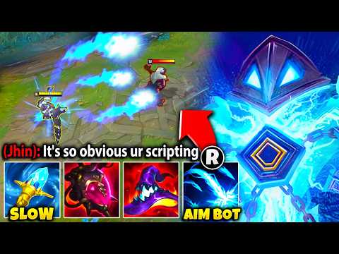 I made this Jhin think I was scripting on Xerath... but I just have really good aim