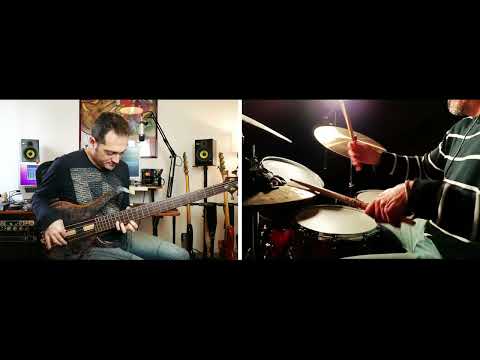 bass and drums, half time shuffle variations