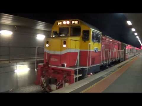 Southern Cross peak hour - V.line Trains.