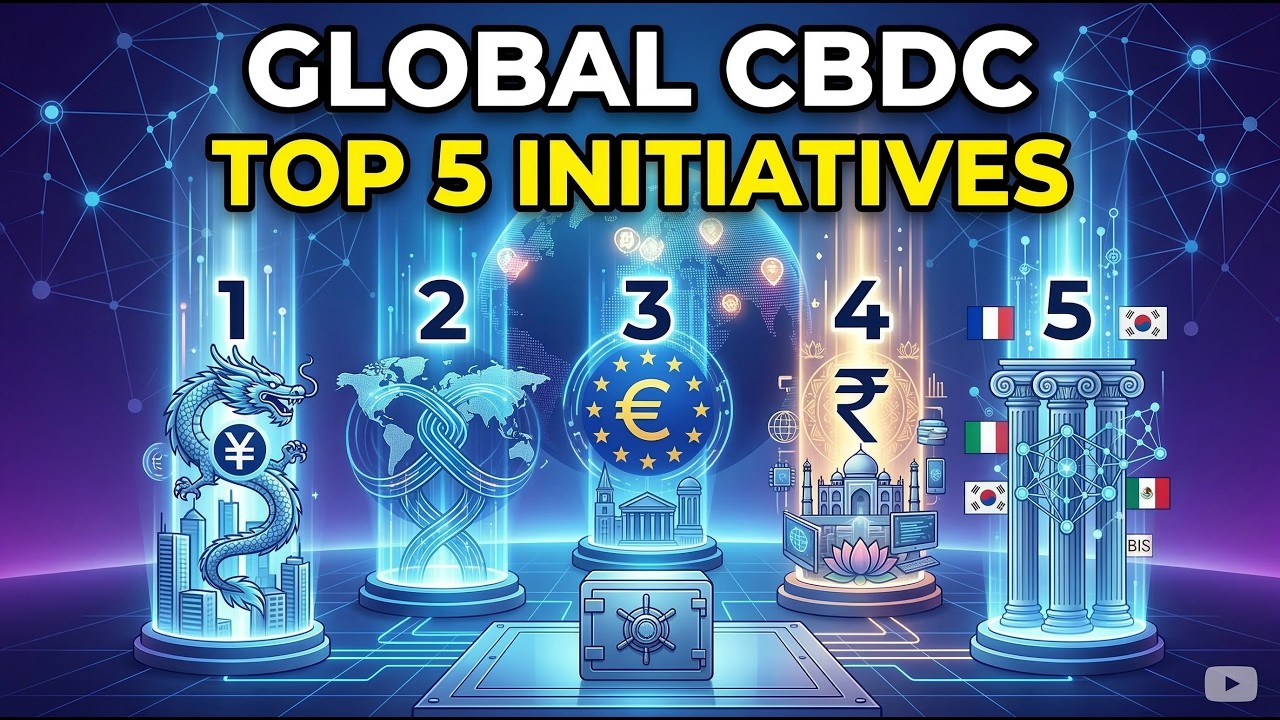 Top 5 Central Bank Digital Currency (CBDC) Projects 🌍 The Future of Digital Money