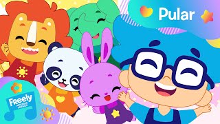 🎵 Vamos BRINCAR de PULAR | Freely - Aprender é Mágico