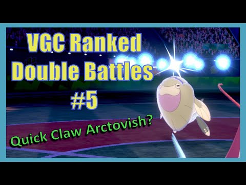 Quick Claw Arctovish vs G-max Copperajah? | PokemonVGC 2020 Series #5