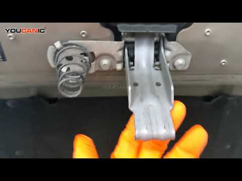 Mercedes Benz SL Class R230 How to Open Hood