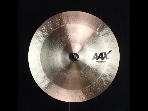 Sabian 17" AAX X-Treme Chinese - 983g (video demo) image 2