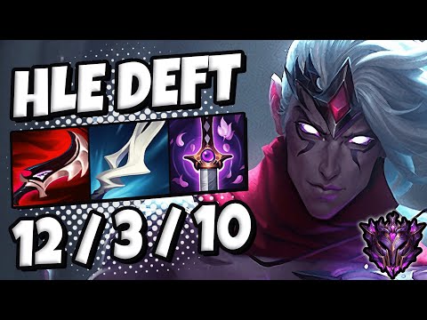 Varus vs Aphelios ADC [ HLE Deft ] Ranked Master EUW Patch 11.21 ✅