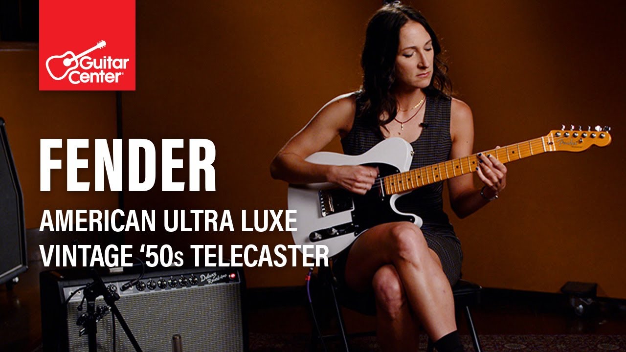 NEW Fender American Ultra Luxe Vintage '50s Telecaster | Demo by Molly Miller - YouTube