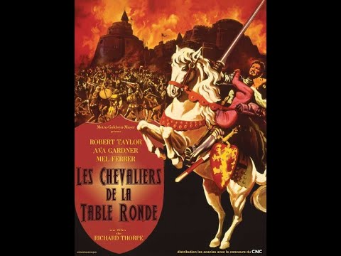 Les Chevaliers de la Table Ronde film aventure en français avec Robert Taylor et Ava Gardner