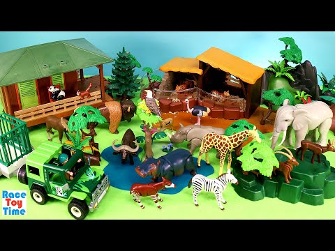 Playmobil Animal Care Rescue Playset - Animal Figurines