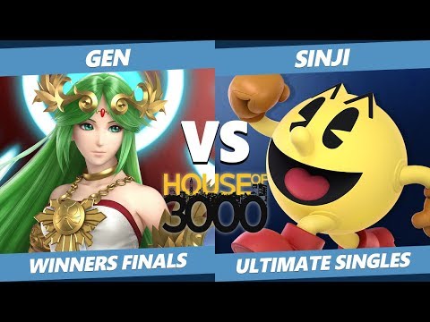 Smash Ultimate Tournament - Sinji (Pac-Man) Vs. Gen (Palutena) SSBU Xeno 150 Winners Finals