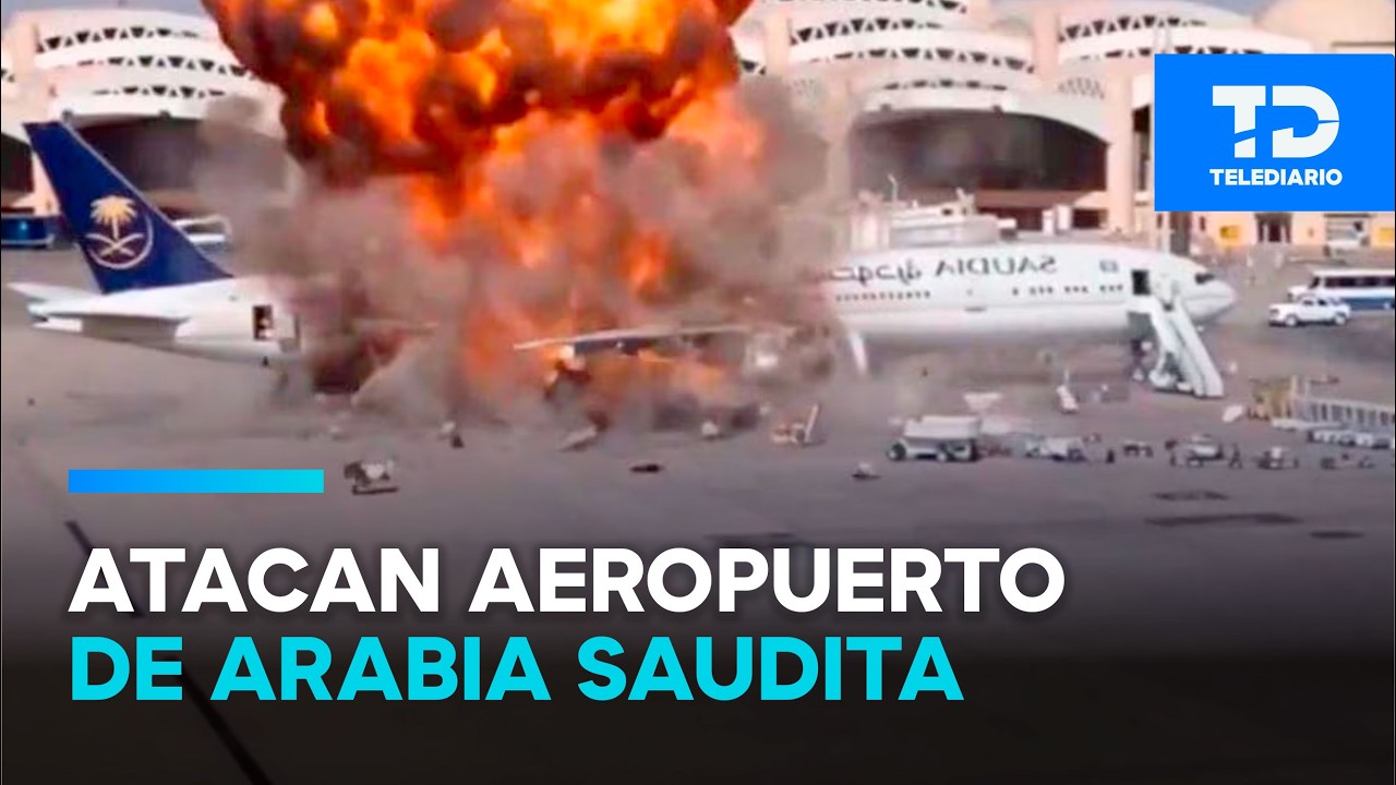 Ataque de hutíes contra aeropuerto de Riad deja al menos 12 muertos y 309 heridos