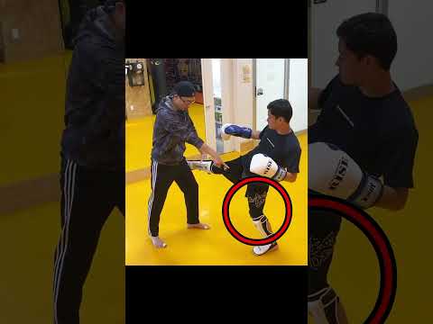 【痛い】ローキック当てる意外な方法#shorts