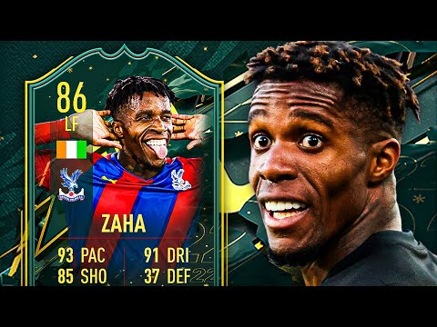 BETTER THAN PULISIC?! 😨 86 WINTER WILDCARD ZAHA PLAYER REVIEW! - FIFA 22 Ultimate Team