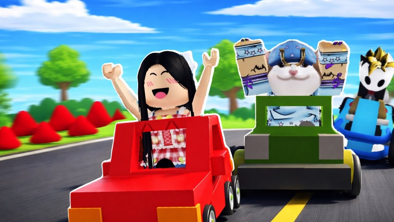 OBBY DE CARROS MALUCOS 😂 (Car Obby)