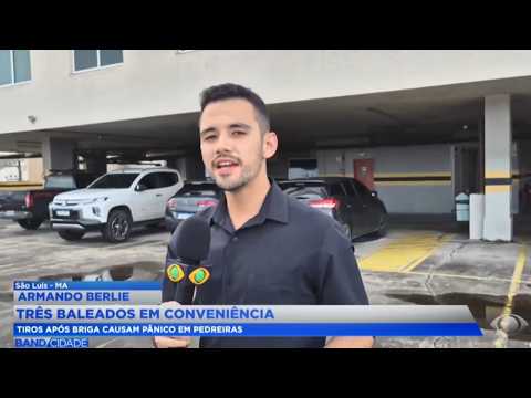 Três baleados em conveniência: Tiros após briga causam pânico em Pedreiras MA.