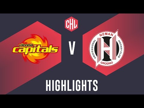 Highlights: Vienna Capitals vs. Neman Grodno