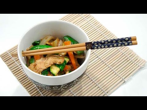 Wok dish with chicken - Stir Fry Recipe
