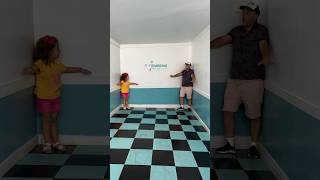 Illusion room - tall vs short #shorts