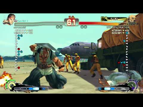 SSF4 AE sorenashi(Ryu) VS INFILTRATION(Gouken).