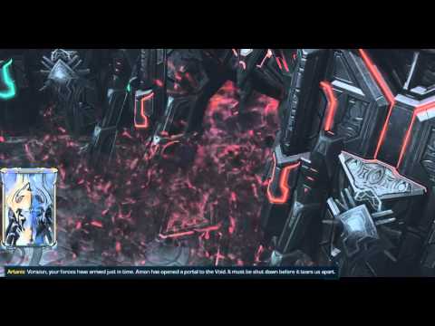 Starcraft II: Legacy of the Void Campaign 11. Ulnar Mission 3 - Harbinger of Oblivion