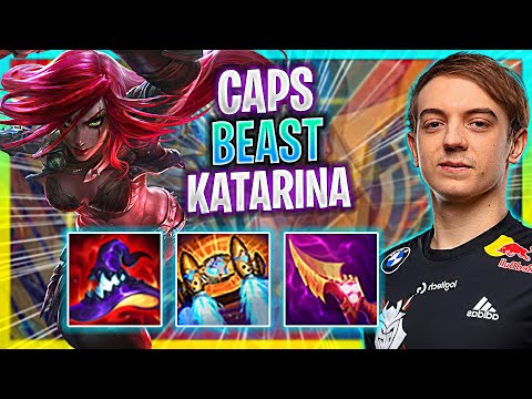 CAPS IS A BEAST WITH KATARINA! | G2 Caps Plays Katarina Mid vs Zed! | Preseason 2023